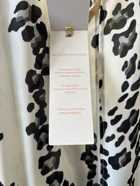 Rinascimento Overall/Jumpsuit mit schwarzem Leoprint